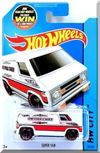 Hot Wheels - Super Van: HW City 2015 - HW Rescue #55/250 (2015) *White E... - £1.60 GBP