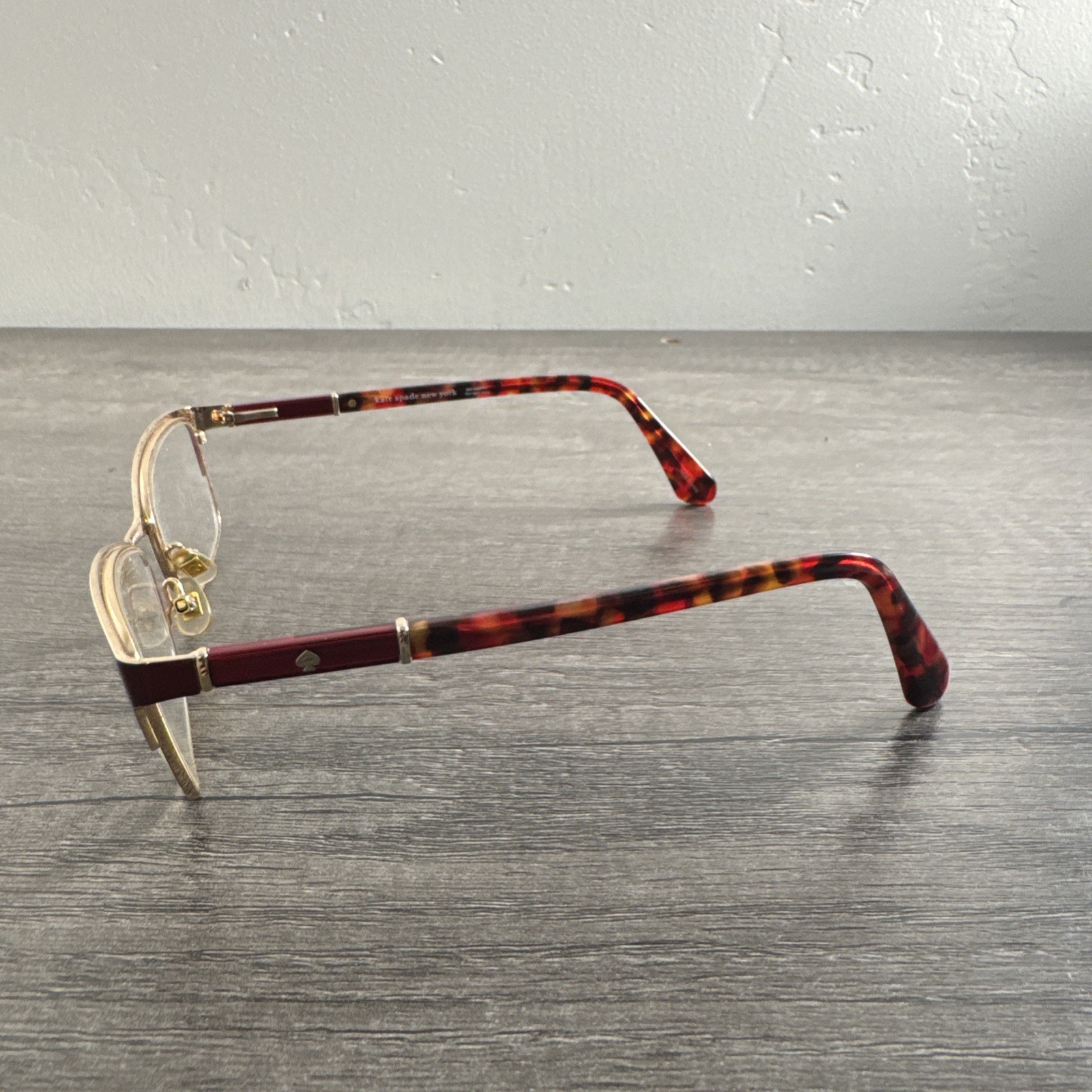 Kate Spade Eyeglasses Laurianne AJH Red Tortoise Gold FRAMES ONLY 54-16-140 Item image 4