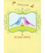 Congratulations on Becoming Parents - New Baby Greeting Card - 4497 - $51.41 MXN