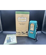 Hallmark Kiddie Car Corner 1997 Pedal Petroleum Gas Pump Complete In Box - $22.43