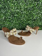 Jessica Simpson Women&#39;s Rixei Braided Embellished Heeled Sandal Size 9.5 M - $24.74