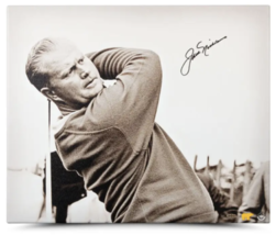 Jack Nicklaus Autographed &#39;Up Close &amp; Personal&#39; 20&quot; x 24&quot; Canvas UDA LE 25 - $2,295.00