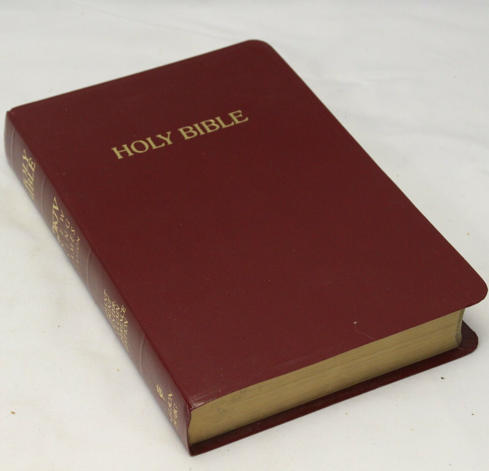 Holy Bible King James Version Red Letter KJV Nelson Concordance LARGE PR... - $133.27