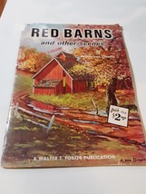 Vintage Red Barns and Other Scenes by Arden Von Dewitz Art Book #111 - $9.40