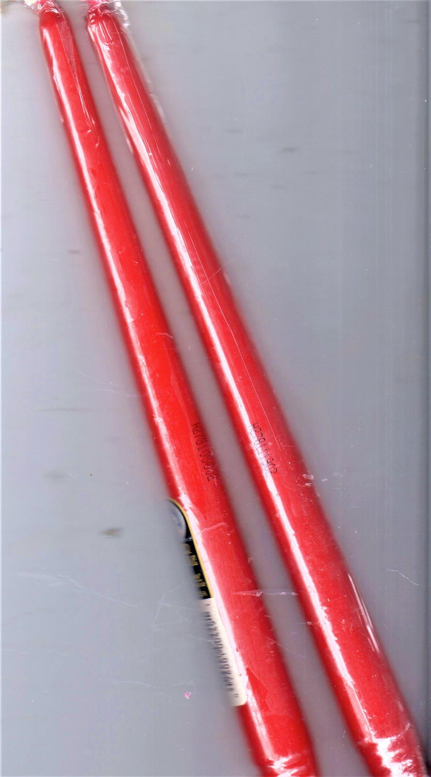 Candles - 2 (Two) -12 inch. Red Candles - $3.98