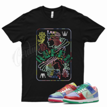 Black QUEEN T Shirt for N Dunk Low WMNS Sunset Pulse Metallic Multi Color  - £20.27 GBP+