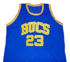 Michael Jordan #23 BUCS Laney High School New Basketball Jersey Blue Any Size image 1