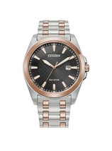 Men's Citizen Eco-Drive Corso Two-ToneWatch with Brown Dial BM7536-53X - $197.50 Men's Citizen Eco-Drive Corso Two-ToneWatch with Brown Dial BM7536-53X - $197.50