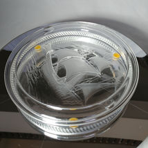 Lalique | Crystal Santa Maria Ashtray | 6.75" image 10