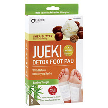 Jueki Detox Foot Pad - Shea Butter - 8 Pads - £10.25 GBP