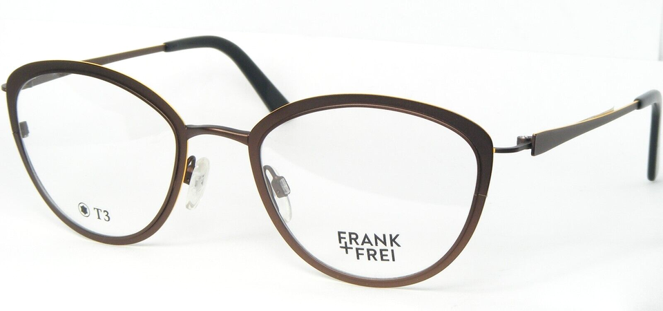 FRANK+FREI by Koberg + Tente KT 4126.02 BROWN EYEGLASSES GLASSES 52-21-1... - $67.25