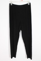 Travelers Chico&#39;s 0 (S 4) Black Slinky Pull-On Stretch Pants USA - £22.40 GBP