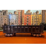 Marx Trains USED  # 44572D/3582  3/16 Scale Car  Metal  C &amp; O Chesapeake  - $15.00