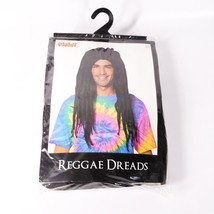 Reggae Dread Locks Costume Rastafari Pirate Hair Wig - £14.24 GBP