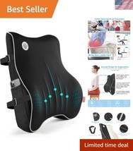 Adjustable Lumbar Support Pillow with Ergonomic Design for Comfortable S... - $40.50