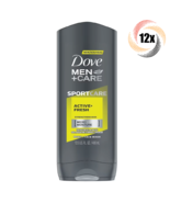 12x Bottles Dove Men + Care Sports Active Fresh Face &amp; Body Wash Gel | 4... - $1,424.58 MXN