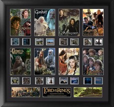 Lord of the Rings Large Character Film Cell Montage - £170.61 GBP+
