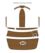 2005 Bayliner 185 Bowrider Swim Platform Pad Boat EVA Foam Faux Teak Flo... - $478.69 CAD