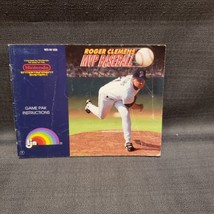 Nintendo NES Roger Clemens&#39; MVP Baseball Instructions Manual Only !!! - $7.92