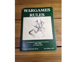 Wargames Rules For Fifteenth To Seventeenth Centuries 1420-1700 George G... - £31.67 GBP