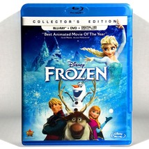 Walt Disney&#39;s - Frozen (2-Disc Blu-ray/DVD, 2014, Widescreen)  Bill Murray - £5.32 GBP