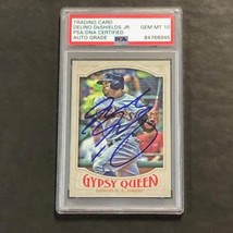 2016 Topps Gypsy Queen #206 Delino DeShields Jr. Signed Card AUTO PSA Slabbed Ra - £47.95 GBP