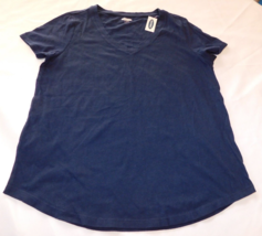 Old Navy Everywear Ladies Women&#39;s Short Sleeve T Shirt Size S small Navy Blue - £27.21 GBP