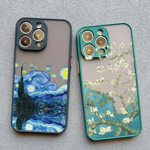 Modern Art Van Gogh Oil Painting Design Phone Cases For iPhone 15 14 13 Pro Max  - £7.65 GBP+