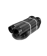 50 ft. Length Copolymer Solid Drain Pipe, Black FLEX Drain 4 in. Dia. Fl... - $39.44