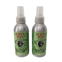 (2) Burt&#39;s Bees Herbal Insect Repellent All Natural Essential Oil 4 oz New - £35.19 GBP