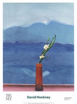 David Hockney Mount Fuji And Flowers , 2016 - £98.69 GBP