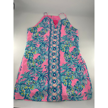 Lilly Pulitzer Dress Womens Size 16 Pink Pearl Romper Beat Heat Pineapple NWOT - $111.85