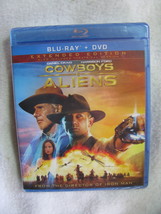 Cowboys &amp; Aliens Blu Ray DVD Extended Edition Unopened Universal - £8.75 GBP