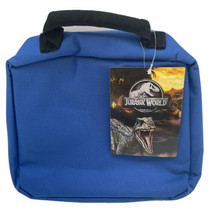 Jurassic World Park Dominion T-REX BPA-Free Insulated Lunch Tote Box Kit Blue - £11.60 GBP