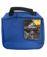 JURASSIC WORLD PARK DOMINION T-REX BPA-Free Insulated Lunch Tote Box Kit... - £11.47 GBP