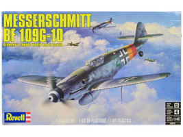 Level 4 Model Kit Messerschmitt Bf 109G-10 Fighter Aircraft Germanys Famous - £29.40 GBP