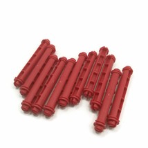 Fisher Price 2008 Trio Castle Building Black Bricks Replace Parts 3" red rods - $2.96