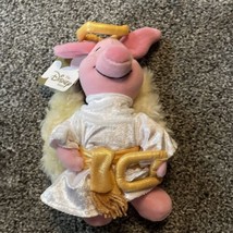 The Disney Store Winnie The Pooh Choir Angel Piglet 8” Bean Bag Plush 2000 - $8.95