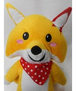 Toy Factory Rocket Fox “Guy Fox” Plush Yellow Doll 11&quot; Namco Bandai  Gam... - £14.95 GBP