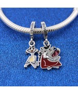 Disney The Lion King Timon &amp; Pumbaa Splittable Dangle Charm 793357C01 - £15.57 GBP