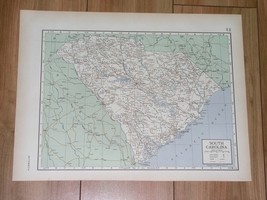 1949 Vintage Of South Carolina Charleston / Verso Pennsylvania Philadelphia - £15.99 GBP