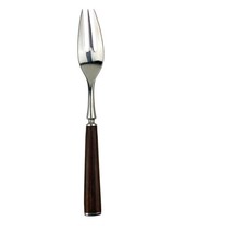 Dansk Wood Accent Stainless Dinner Fork 7 7/8 In Made In Japan Rosewood ... - $17.48 CAD