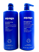 Aquage Sea Extend Strengthening Shampoo & Conditioner/Brittle Hair 33.8 oz - $79.15