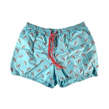 LL Bean Womens Size XL Short Pajama Shorts BLue Lobsters Red Pull On Ela... - £10.27 GBP