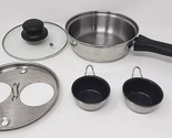 Nonstick Egg Poacher Pan, 2 Poached Egg Cups, Easy  Cooker Stainless U265 - $39.99