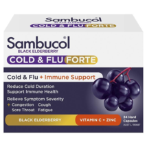 Sambucol Cold &amp; Flu Forte 24 Capsules - £73.42 GBP