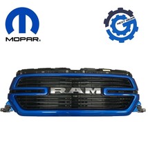 OEM Mopar Grille Grill For 2019 2020 2021 2022 Ram 1500 Hydro Blue GlossyGril... - £449.79 GBP