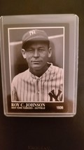 MLB 1991 Sporting News Roy Johnson New York Yankees N.Y. #199 Baseball Card 1936 - £2.84 GBP