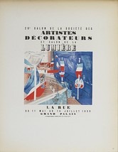 RAOUL DUFY Artistes Decorateurs Salon de la Lumiere, 1959 - £71.13 GBP