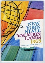 New York State Vacation Lands Booklet 1965 Worlds Fair Edition Rockefeller - £18.47 GBP